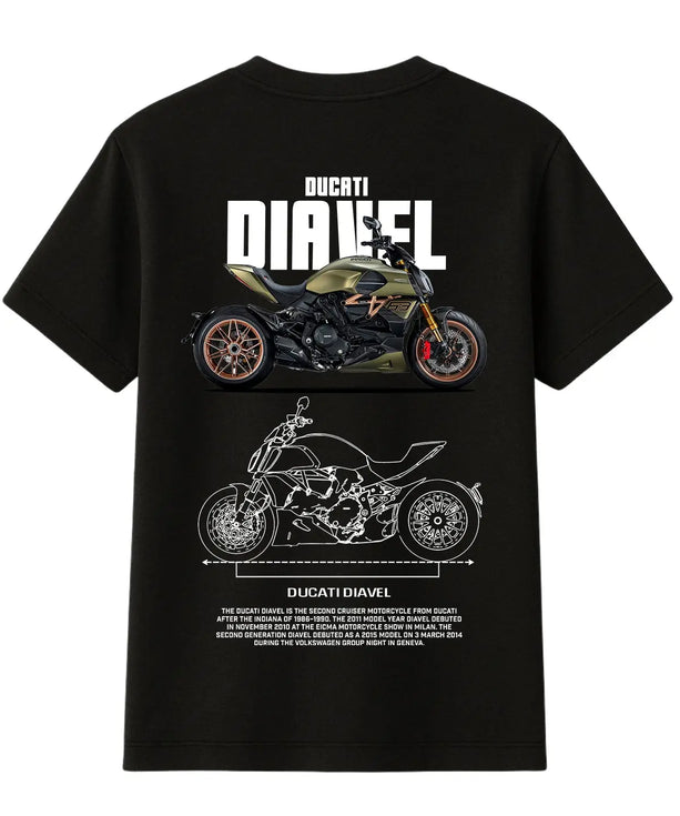 Ducati Diavel Tişört UNIQWO