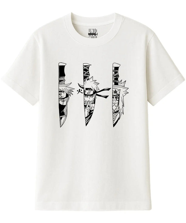 Anime Efsaneleri Kakashi Naruto Jiraiya Tişört UNIQWO