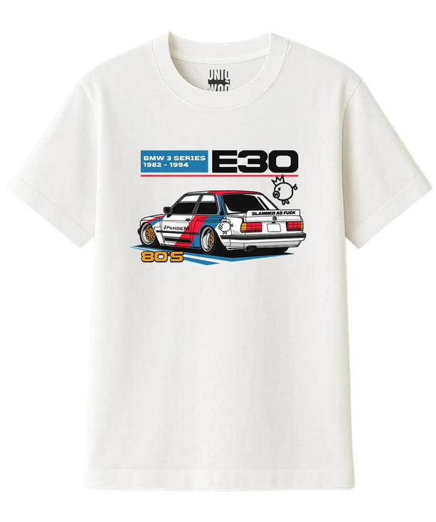 BMW E30 Pandem Edition Tişört UNIQWO