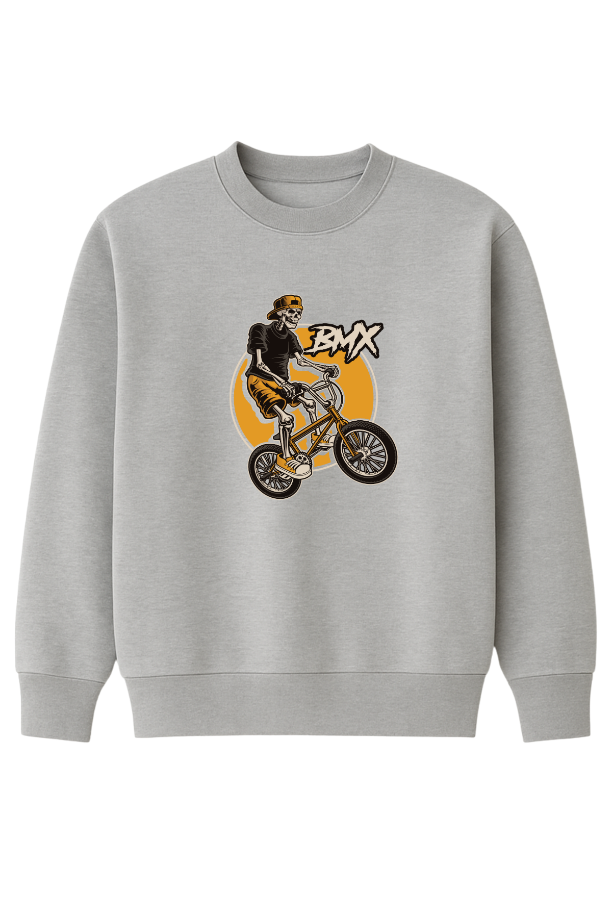 BMX Ekstrem Rider İskelet Sweatshirt UNIQWO