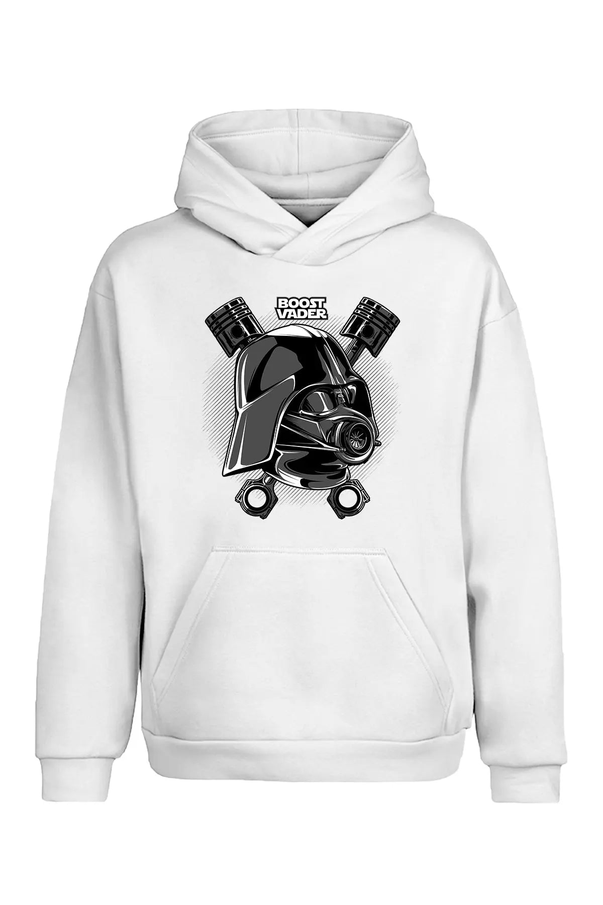 Boost Vader Kapüşonlu Sweatshirt | Turbo ve Modifiye Tutkunlarına Özel