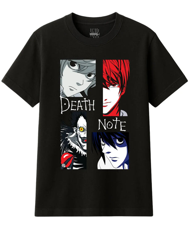 Death Note Karakterleri Anime Tişört UNIQWO