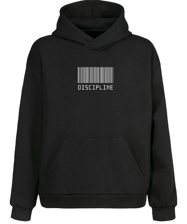 Discipline Barkod Kapüşonlu Sweatshirt UNIQWO