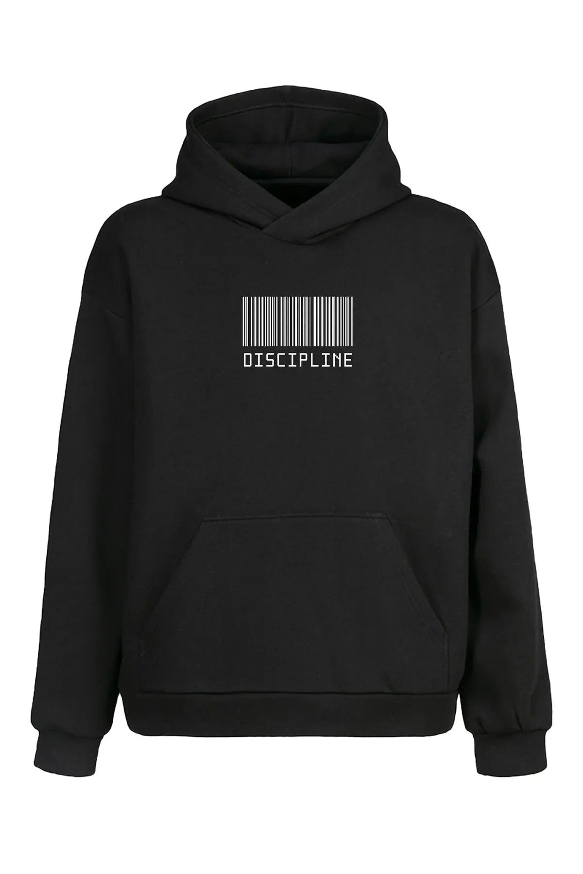 Discipline Barkod Kapüşonlu Sweatshirt UNIQWO