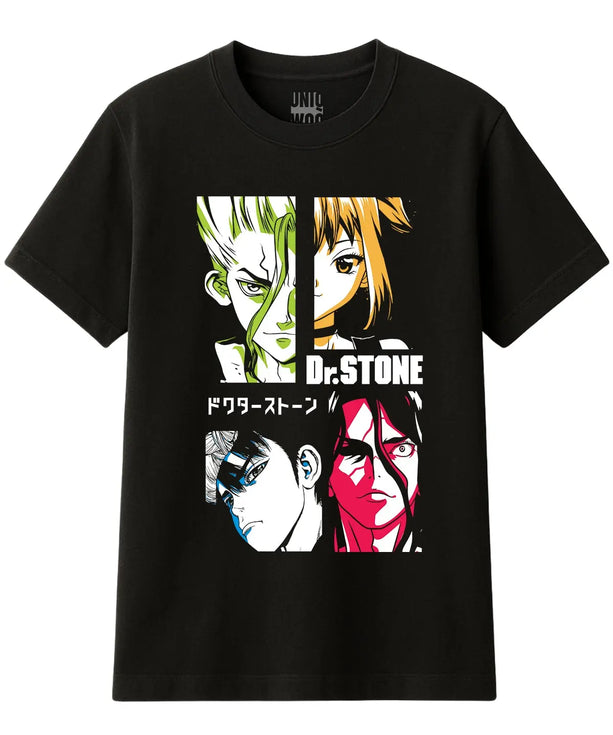 Dr. Stone Senku Taiju Tsukasa Tişört UNIQWO