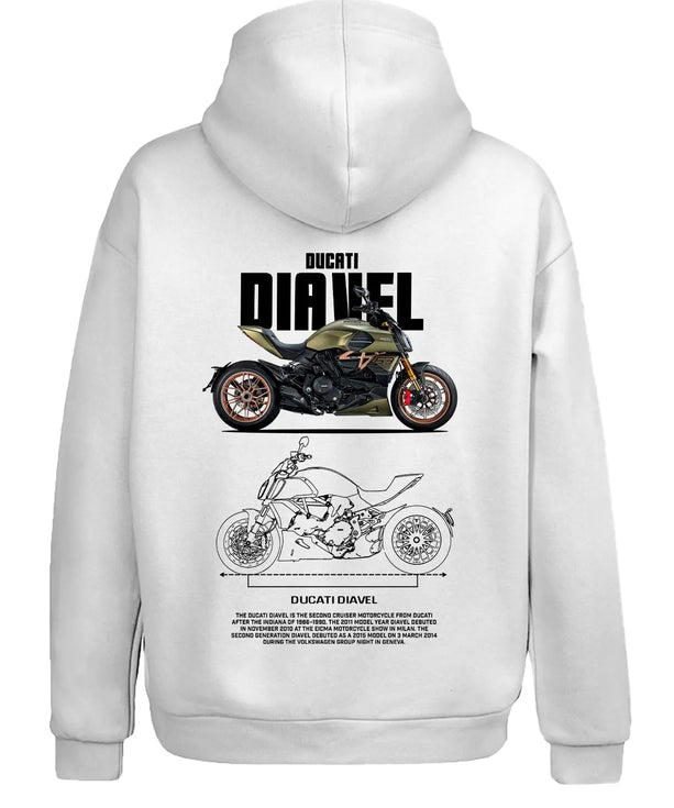Ducati Diavel Kapüşonlu Sweatshirt UNIQWO