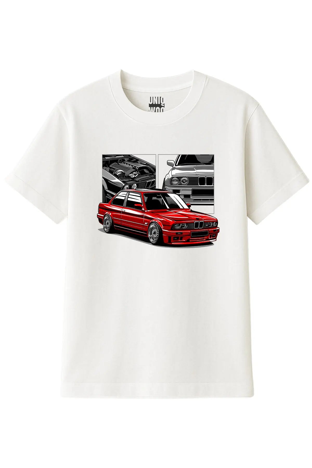Efsanevi BMW E30 M3 Tişört | BMW Ruhunu Üzerinde Taşı