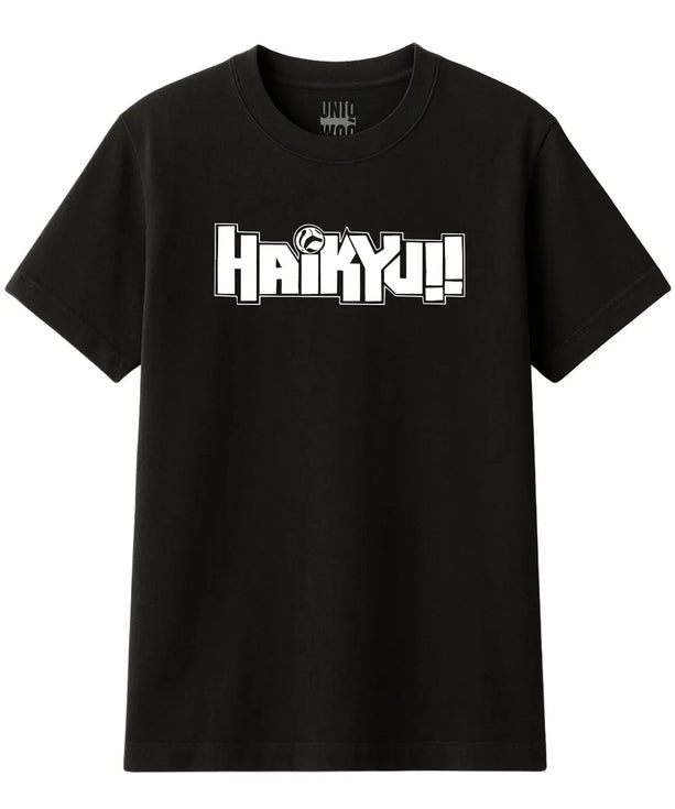 Haikyuu Logo Baskılı Anime Tişört UNIQWO