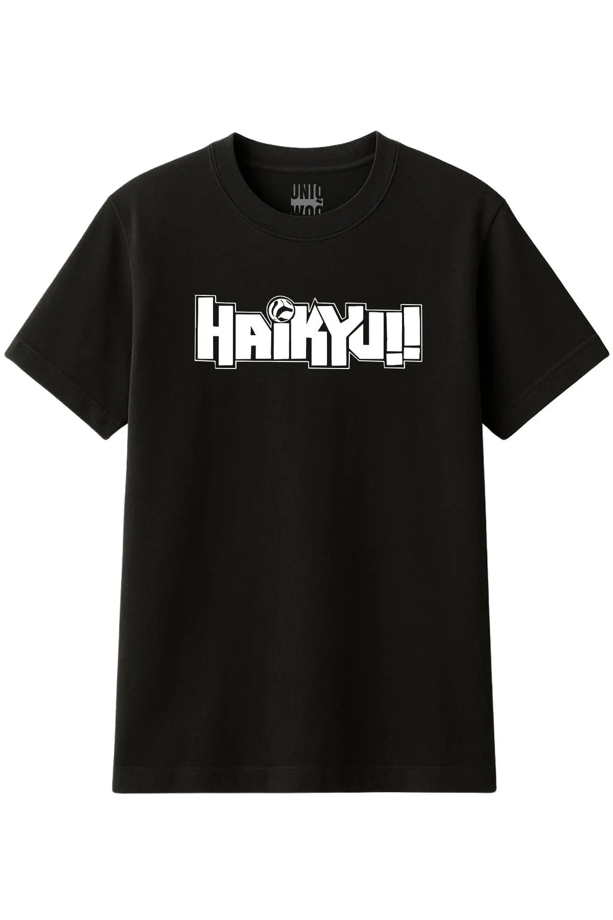 Haikyuu Logo Baskılı Anime Tişört UNIQWO