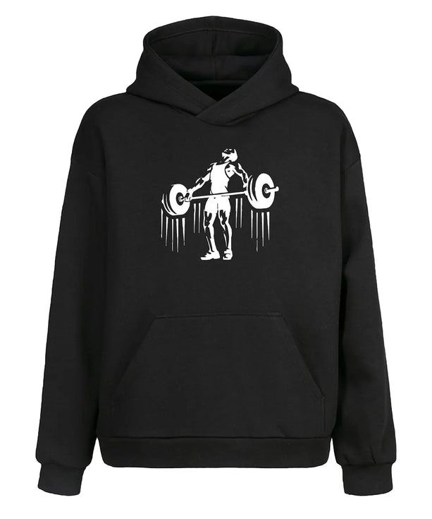 Halter Kaldıran Sporcu Kapüşonlu Sweatshirt UNIQWO