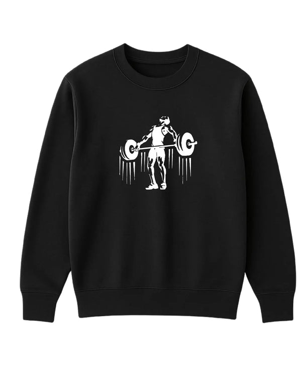 Halter Kaldıran Sporcu Sweatshirt UNIQWO