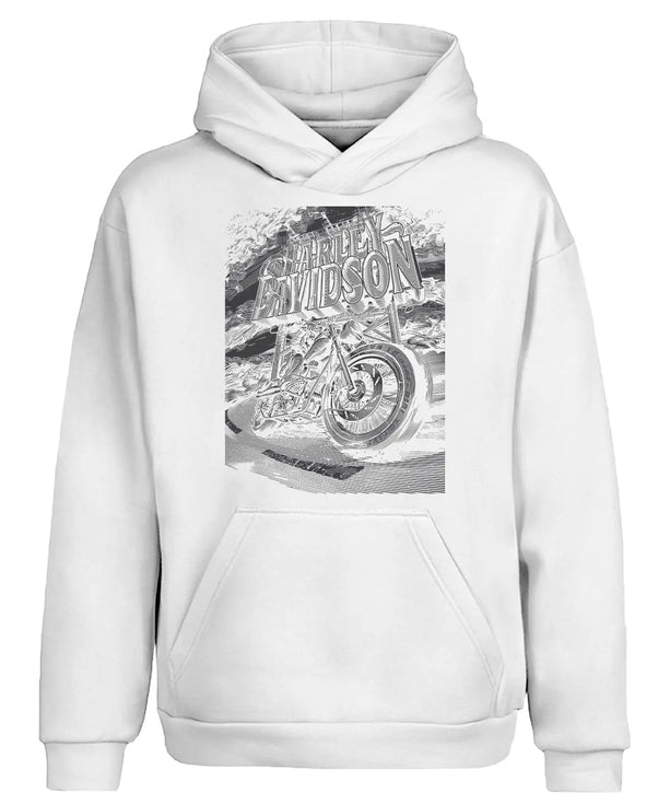 Harley Firestorm Kapüşonlu Sweatshirt UNIQWO