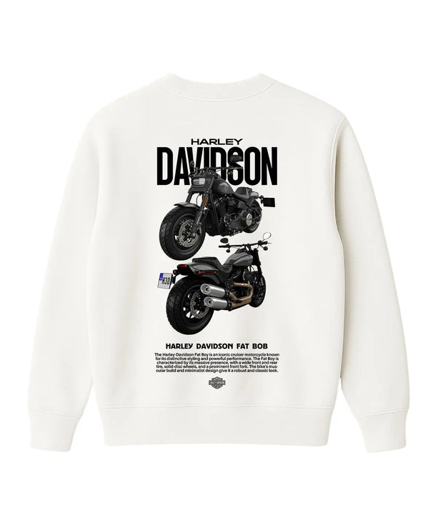 Harley Davidson Fat Bob Sweatshirt UNIQWO