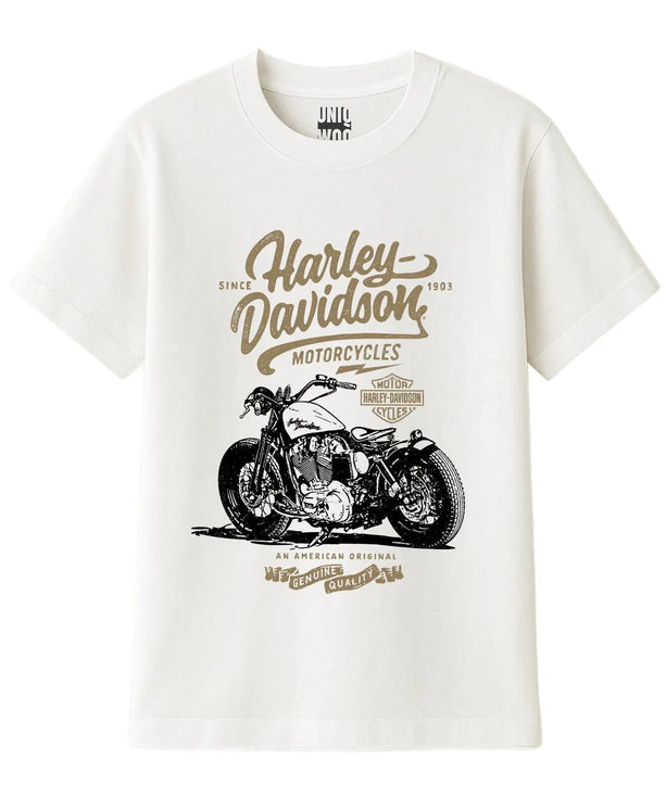 Harley Davidson Klasik Tişört | UNIQWO