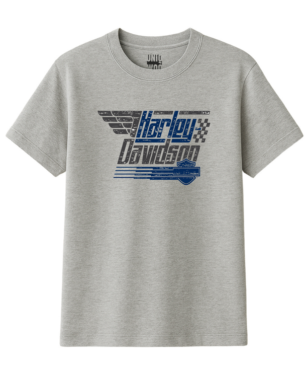 Harley Davidson Retro Logo Tişört UNIQWO