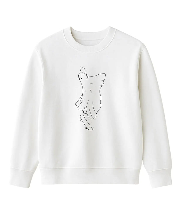 Hayalet Kaykaycı Sweatshirt UNIQWO