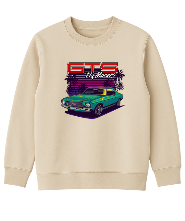 Holden Monaro GTS Retro Araba Tasarımlı Sweatshirt UNIQWO