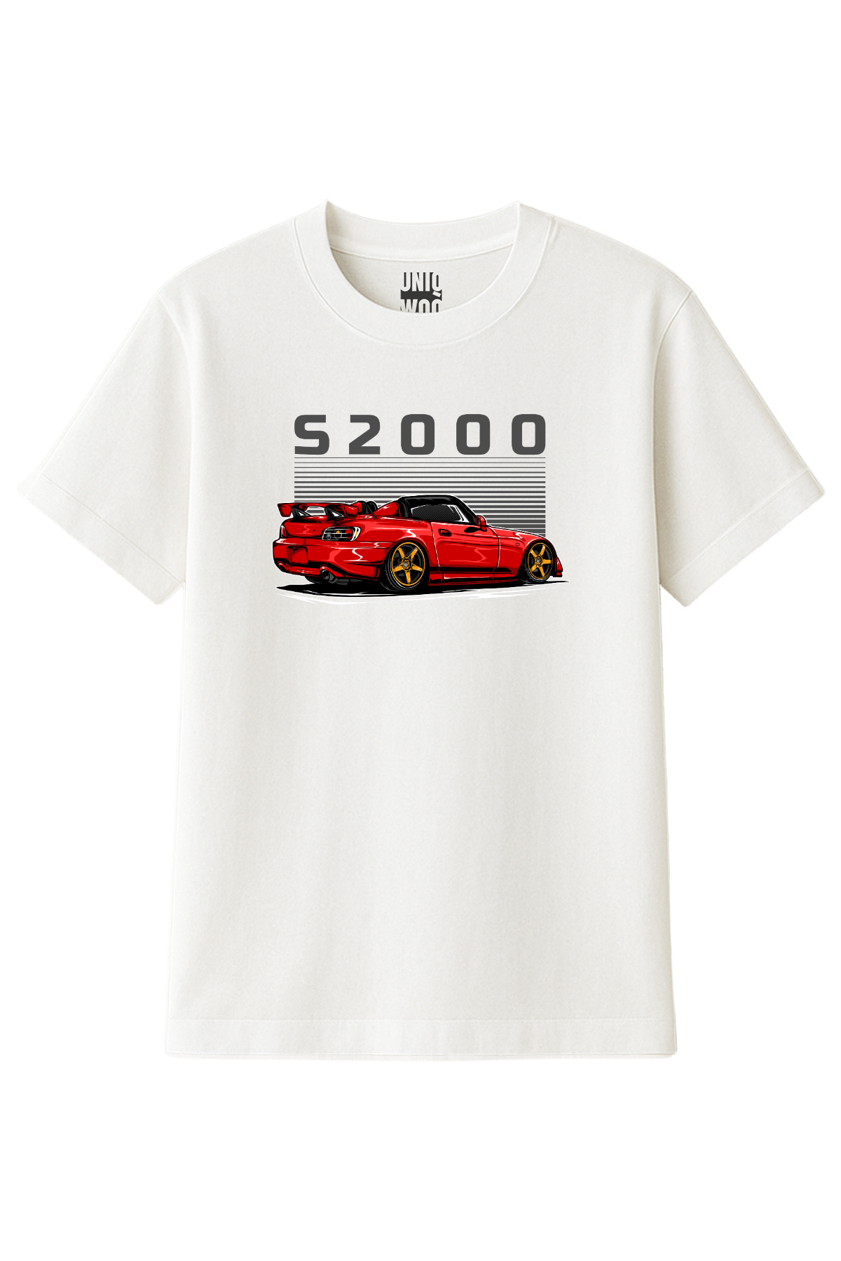 Honda S2000 JDM Spor Araba Tasarımlı Tişört UNIQWO
