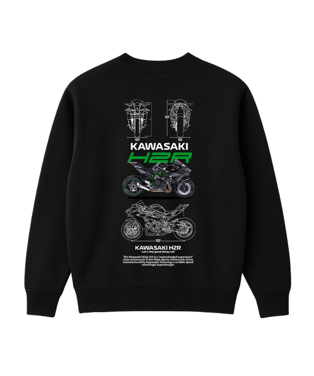 Kawasaki H2R Sweatshirt UNIQWO