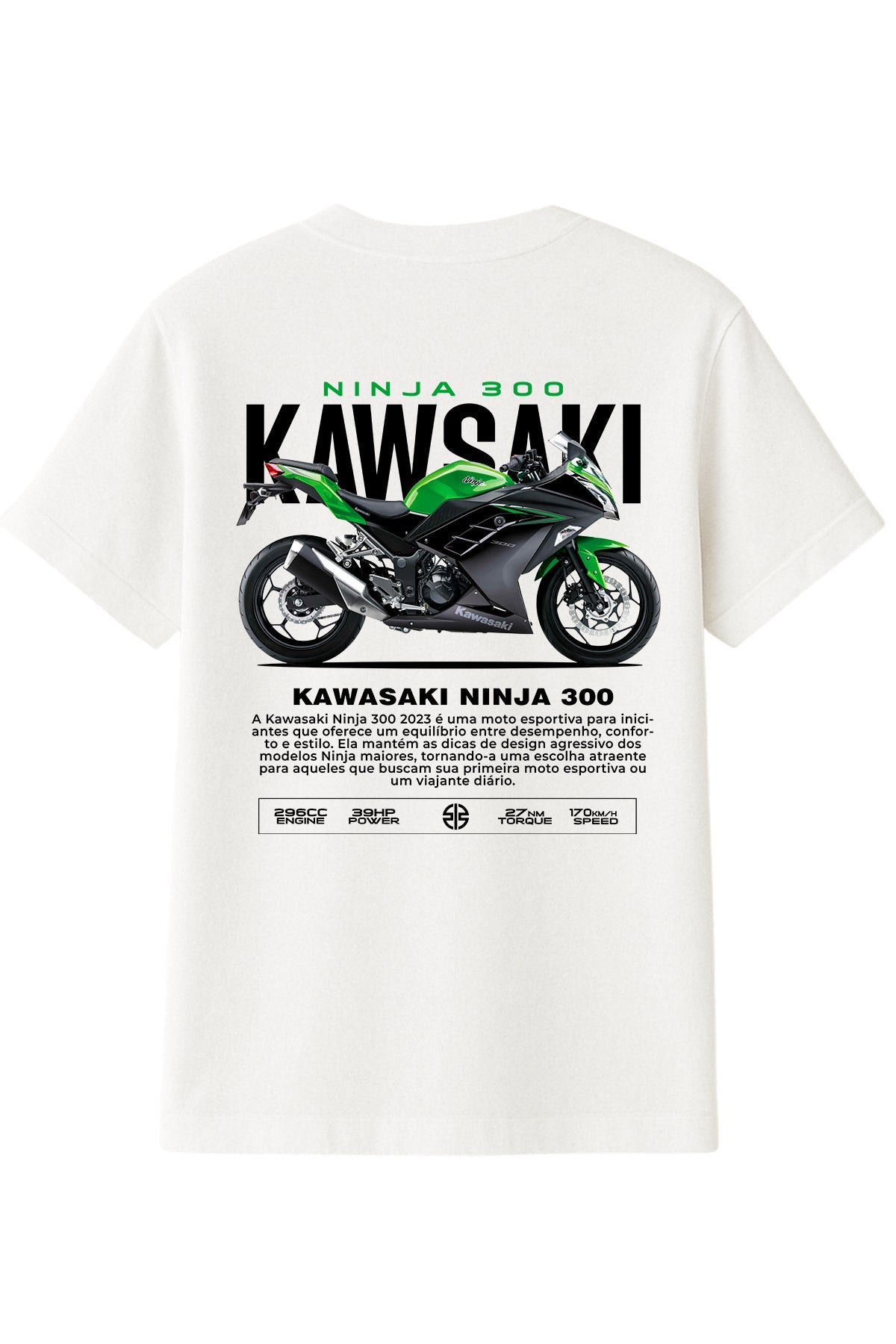 Kawasaki Ninja 300 Tişört UNIQWO