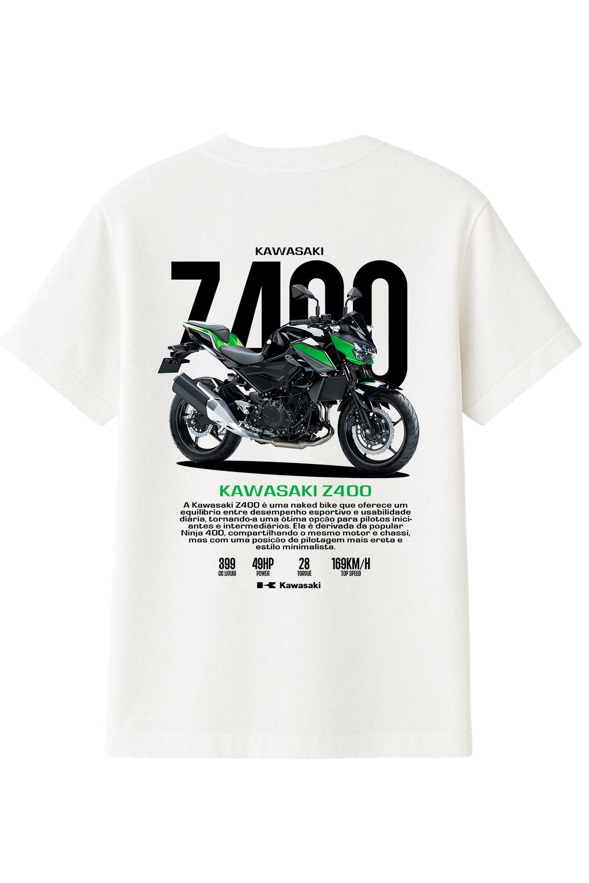 Kawasaki Z400 Tişört UNIQWO