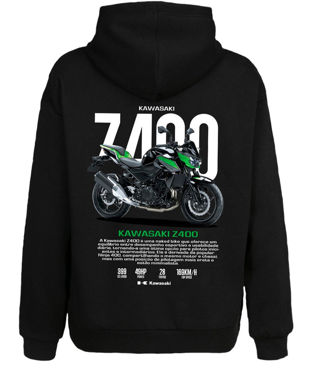 Kawasaki Z400 Kapüşonlu Sweatshirt UNIQWO