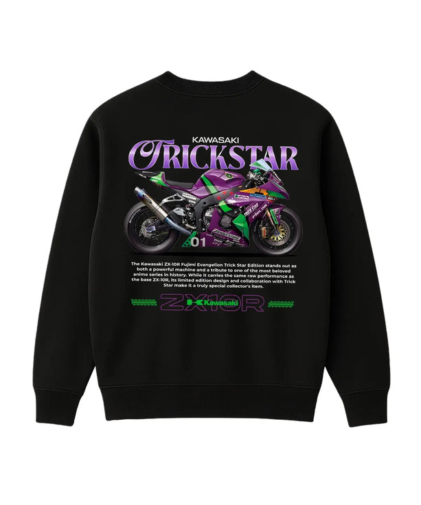 Kawasaki ZX-10R Evangelion Trickstar Sweatshirt UNIQWO