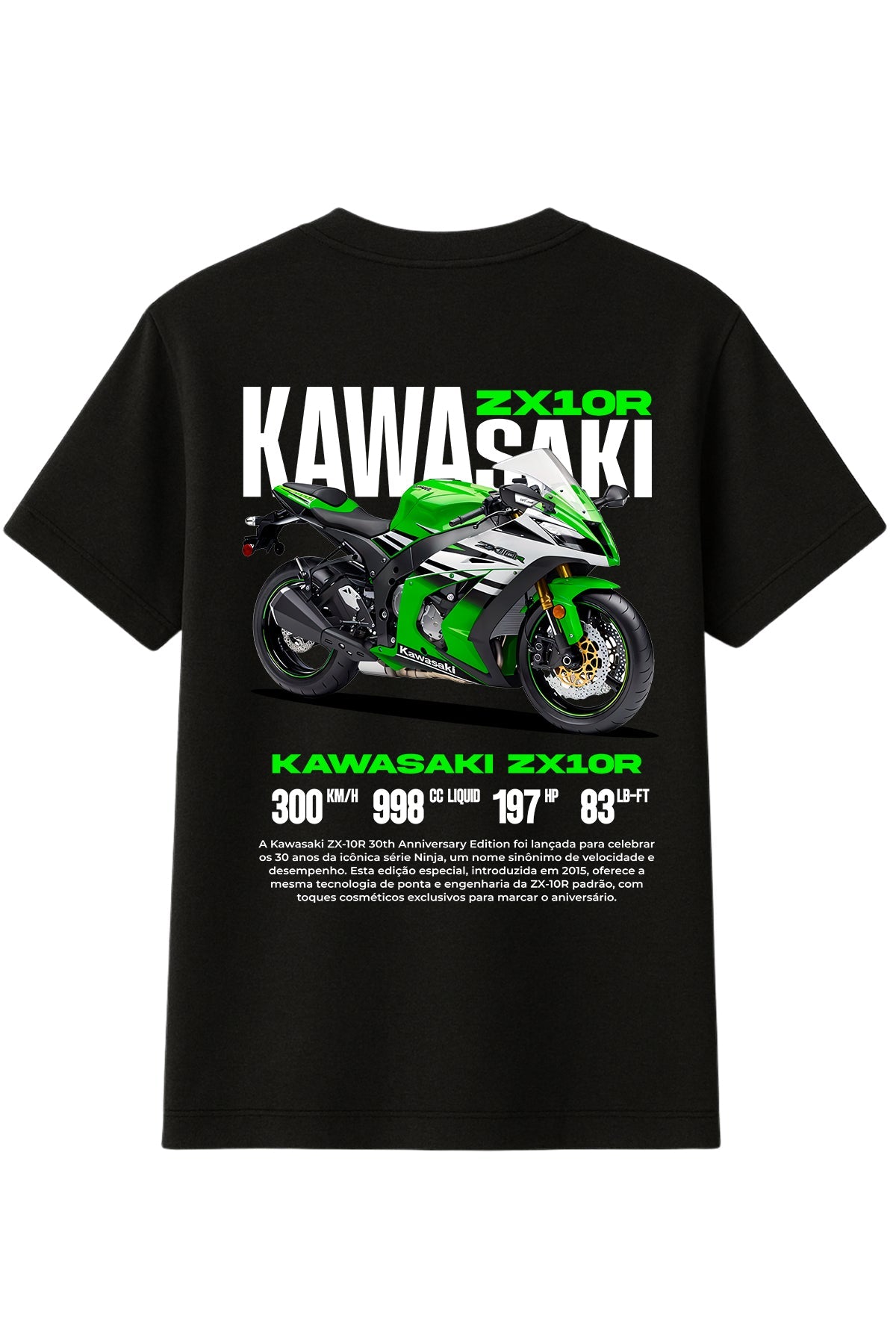 Kawasaki ZX10R Tişört UNIQWO
