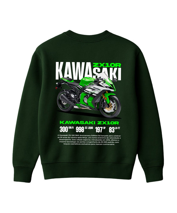 Kawasaki ZX10R Sweatshirt UNIQWO