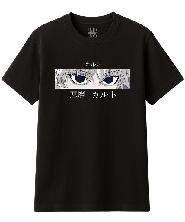 Killua Zoldyck Japon Anime Tişört UNIQWO