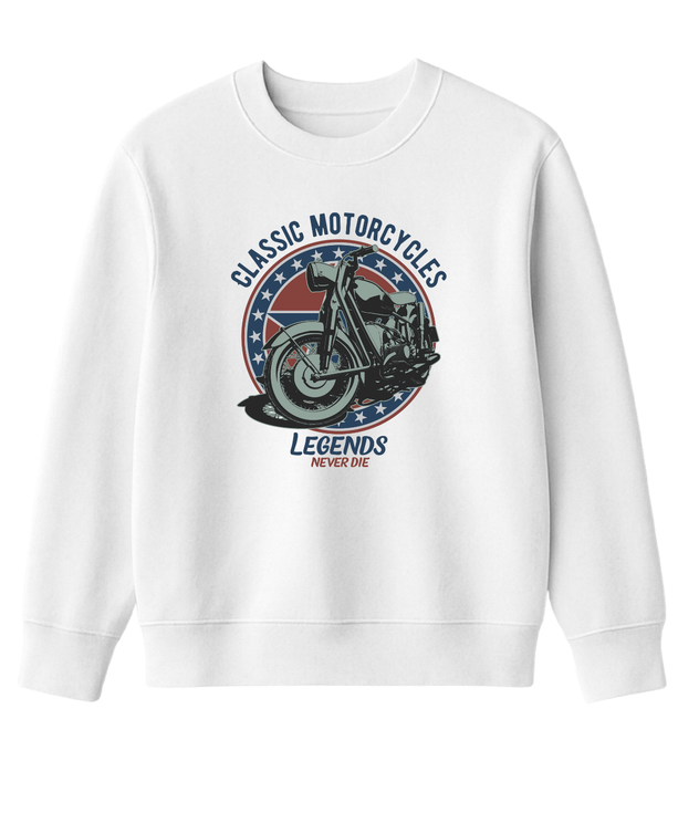 Legends Never Die Chopper Motor Sweatshirt UNIQWO