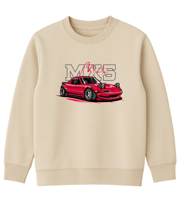 Mazda MX-5 Miata JDM Efsane Araba Sweatshirt UNIQWO
