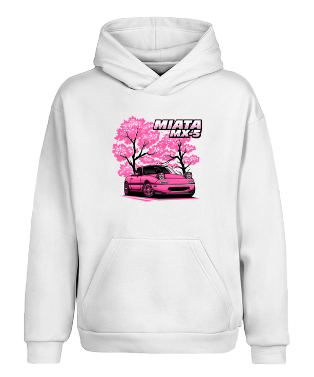 Mazda MX-5 Miata Sakura Japon Stil Kapüşonlu Sweatshirt UNIQWO