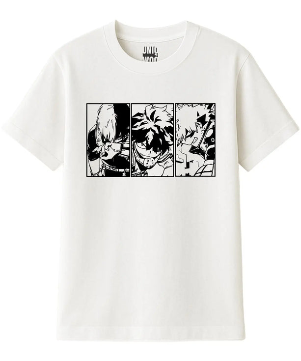 My Hero Academia Manga Anime Tişört UNIQWO