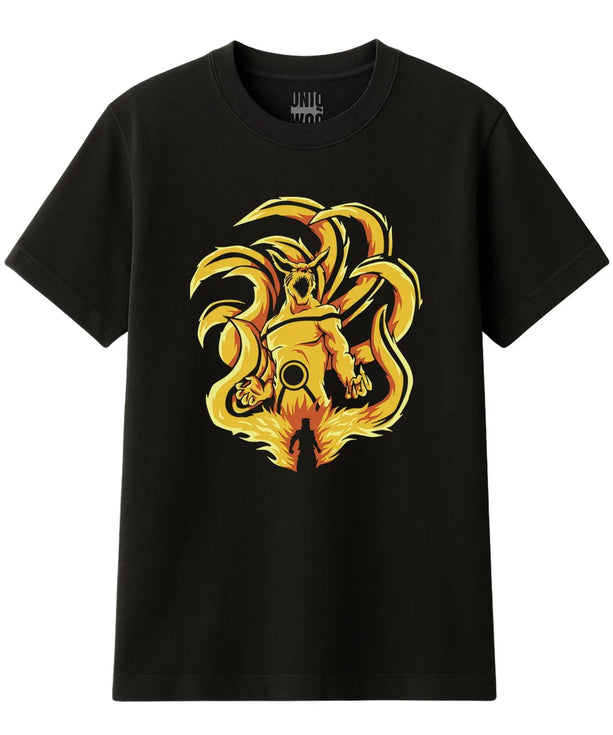 Naruto Kurama Chakra Modu Tişört UNIQWO