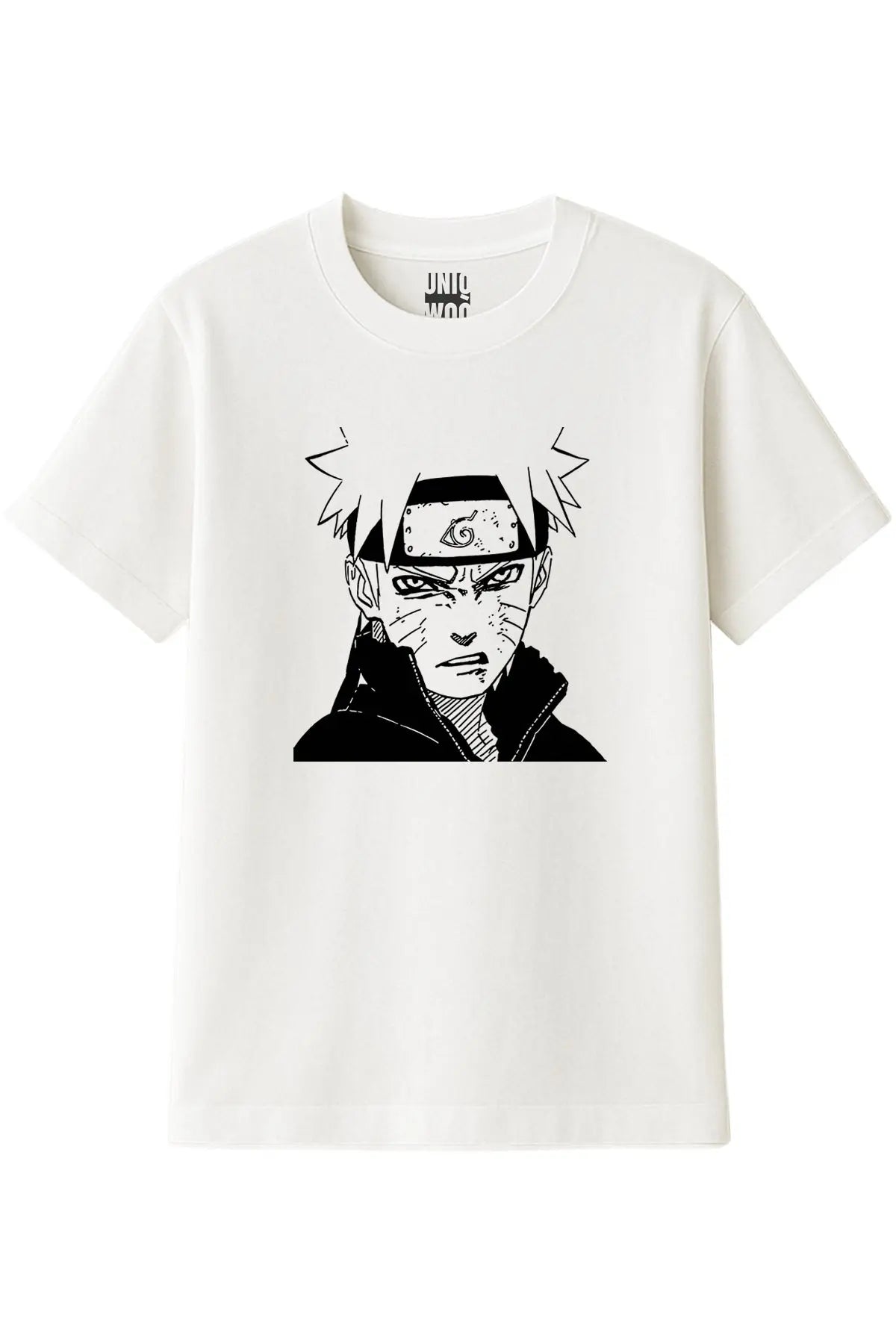 Naruto Uzumaki Japon Manga Estetiği Tişört UNIQWO