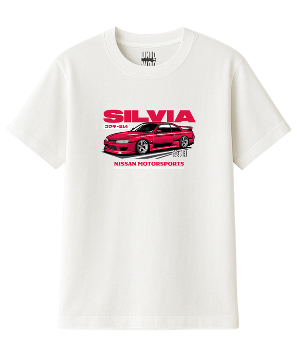 Nissan Silvia S14 Japon Spor Araba Tasarımlı Tişört UNIQWO