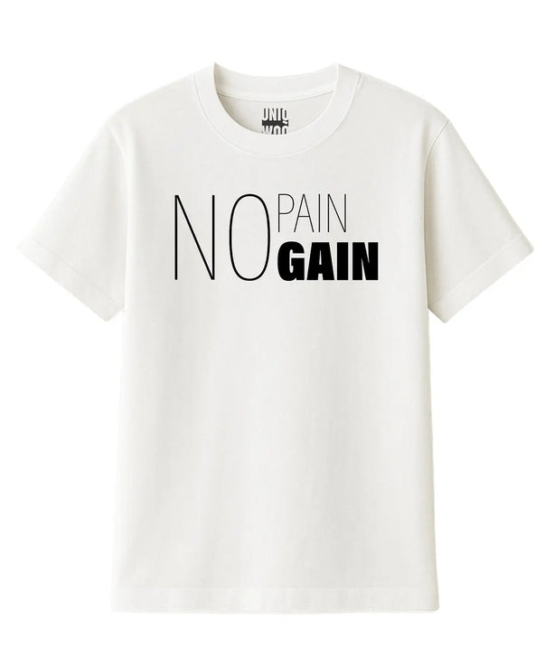 No Pain Gain Tişört - UNIQWO