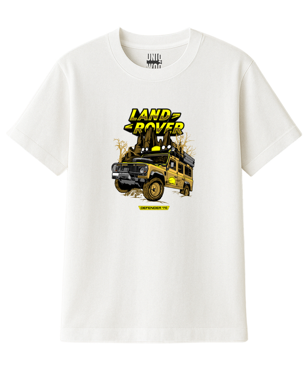 Offroad Efsanesi Land Rover Defender 110 Tişört UNIQWO