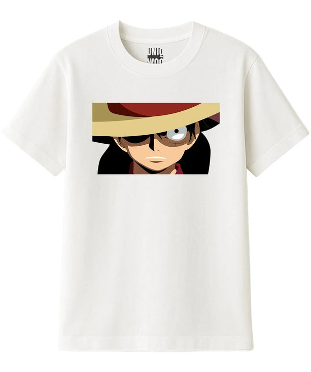 One Piece Luffy Karakter Baskılı Unisex Tişört UNIQWO