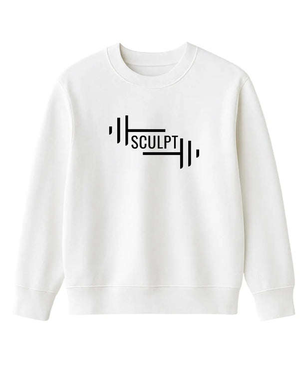 Sculpt Motivasyonel Sporcu Sweatshirt - UNIQWO