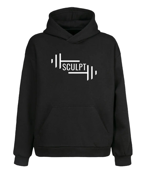 Sculpt Motivasyonel Sporcu Kapüşonlu Sweatshirt - UNIQWO