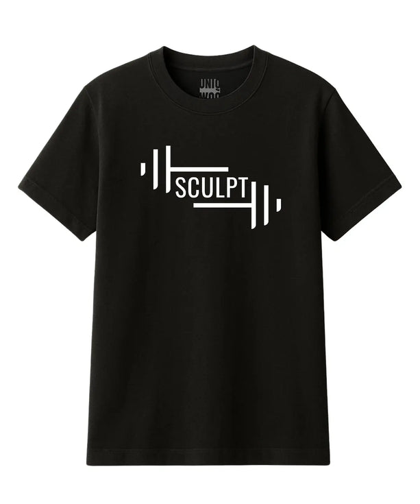 Sculpt Motivasyonel Sporcu Tişört - UNIQWO