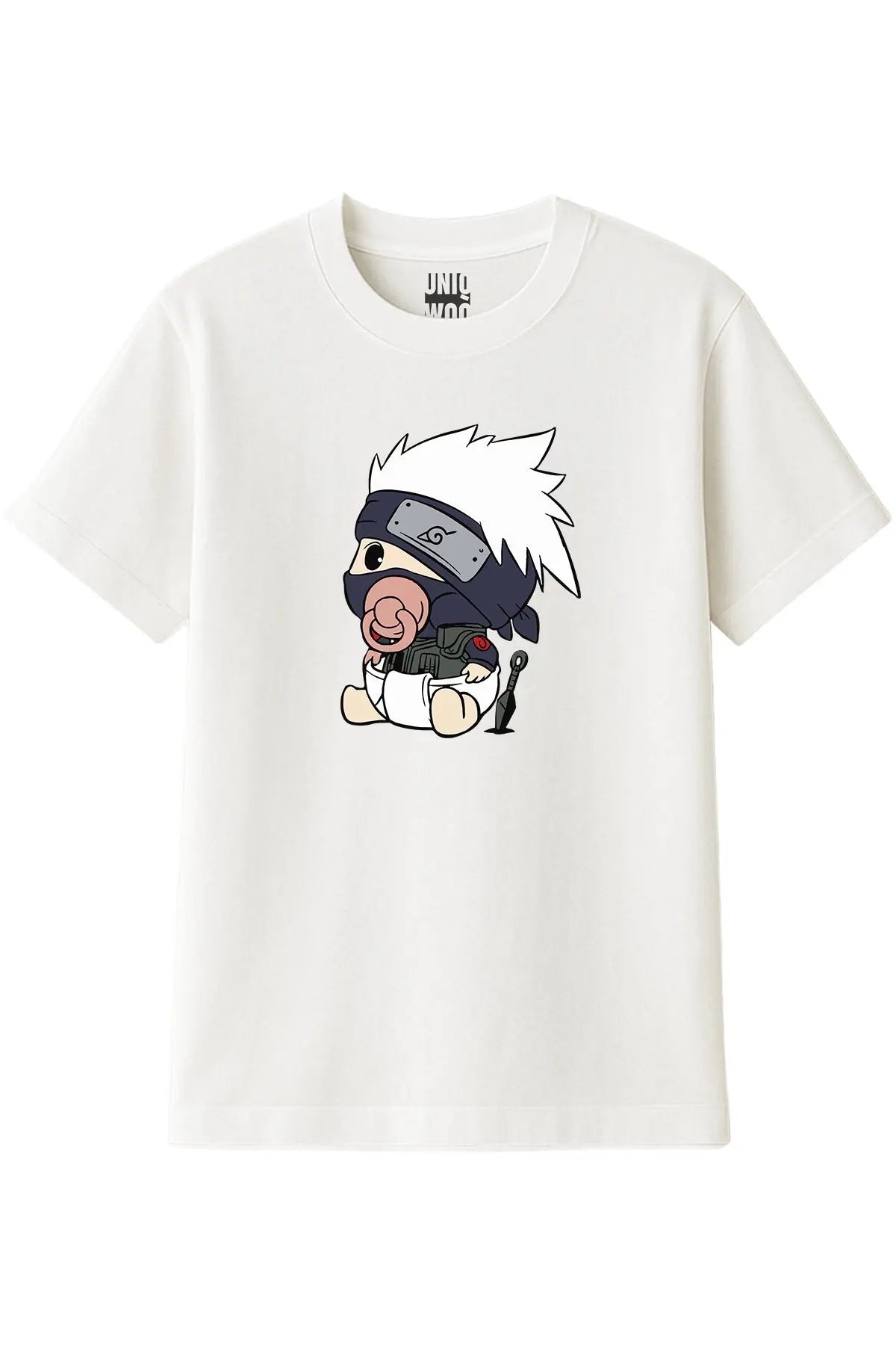 Sevimli Kakashi Bebek Karakter Tişört UNIQWO