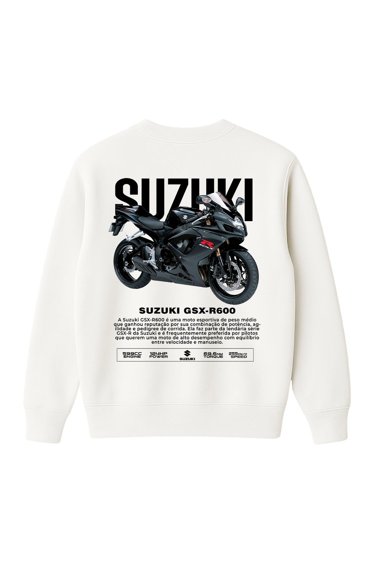 Suzuki GSX R600 Sweatshirt UNIQWO