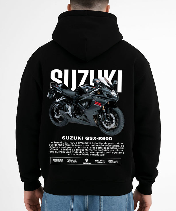 Suzuki GSX R600 Kapüşonlu Sweatshirt UNIQWO