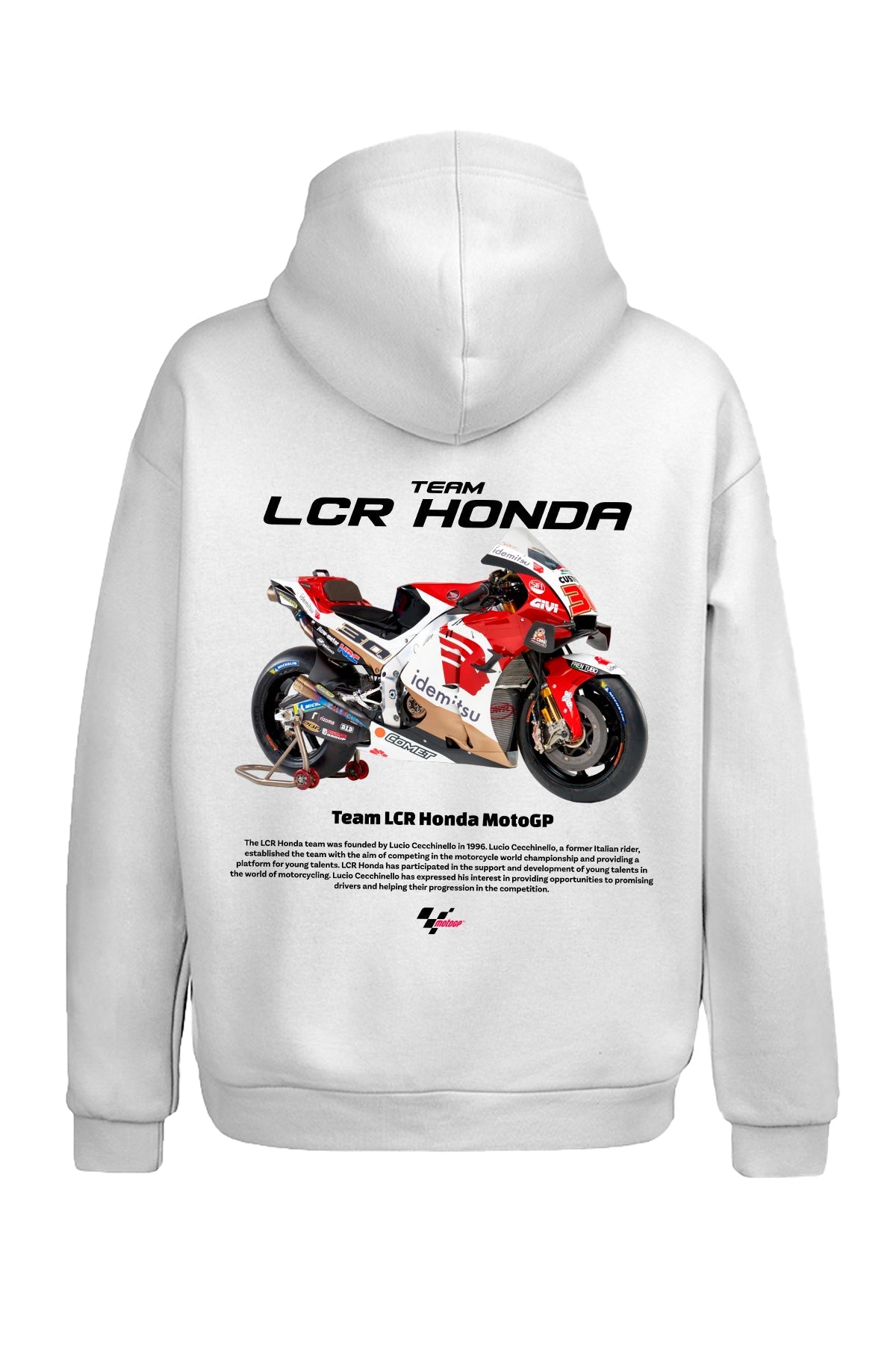 Team LCR Honda MotoGP Kapüşonlu Sweatshirt UNIQWO