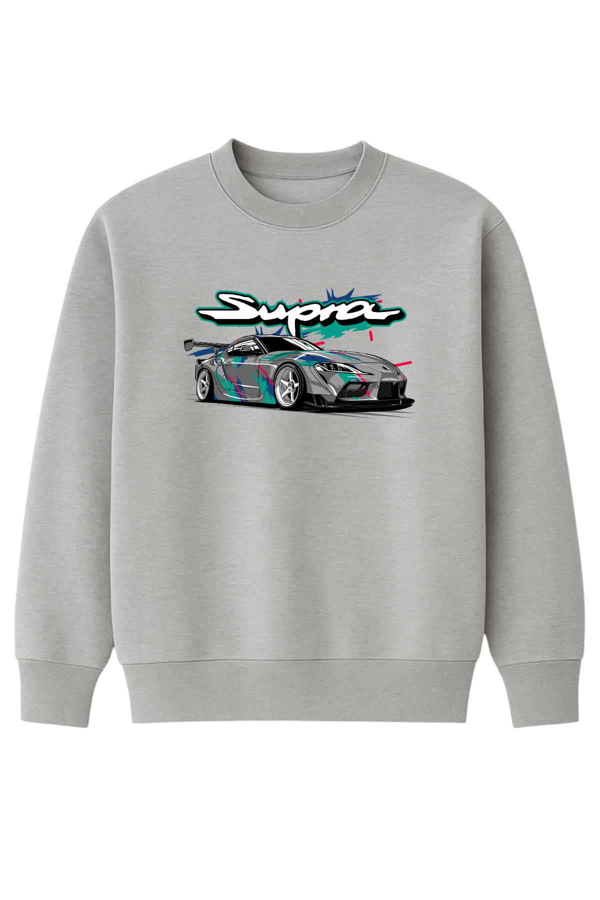 Toyota Supra Drift Racing Tasarımlı Sweatshirt UNIQWO