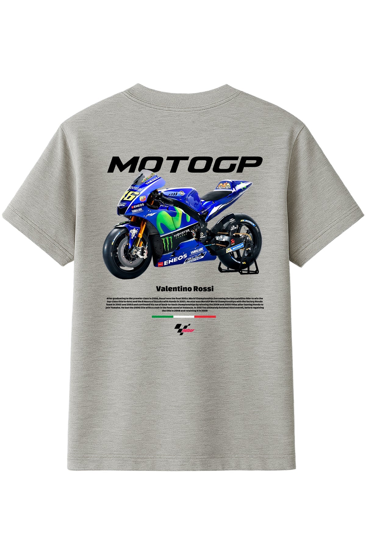Valentino Rossi MotoGP Tişört UNIQWO