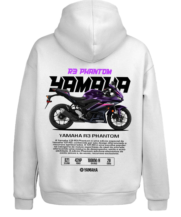 Yamaha R3 Phantom Kapüşonlu Sweatshirt UNIQWO